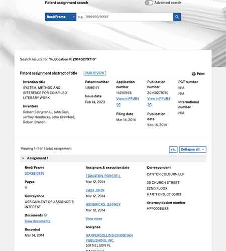US Patent 11580171